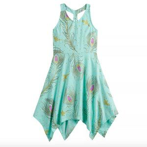Disney's Aladdin Peacock Print Dress